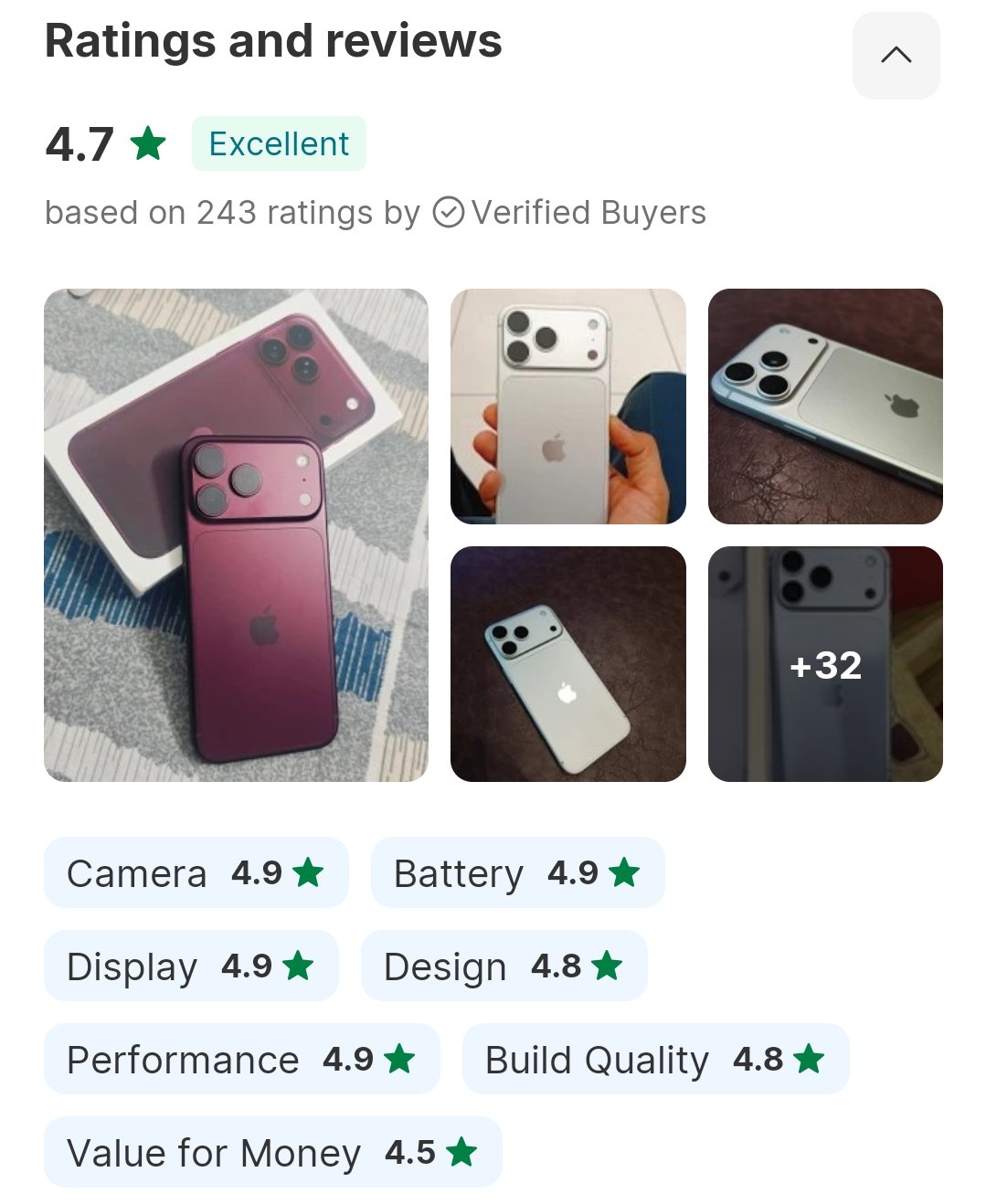 Product details and specifications